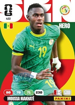 Moussa Niakhate Senegal Panini FIFA World Cup 2026 Adrenalyn XL #422